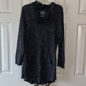 Torrid Cowl Neck Tunic Sweatshirt